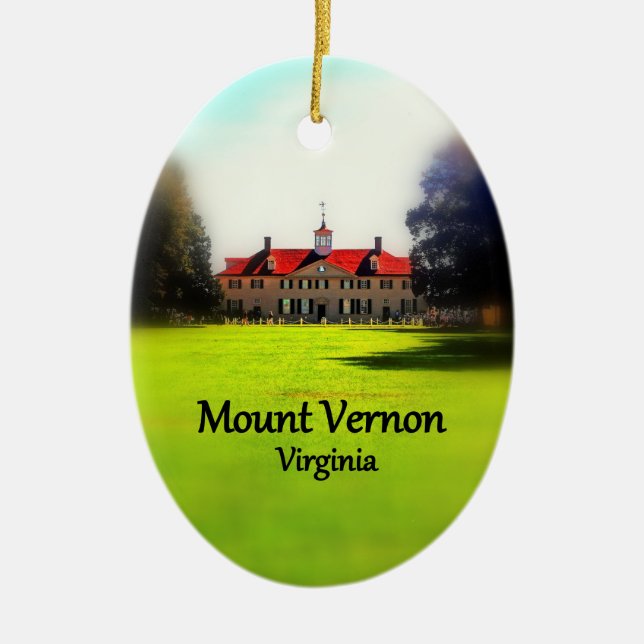 Mount Vernon Oval Ornament (Framsidan)
