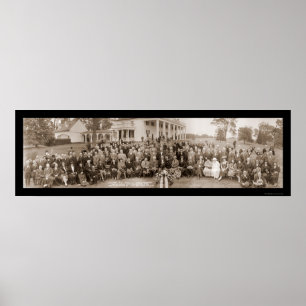Mount Vernon Virginia foto 1925 Poster