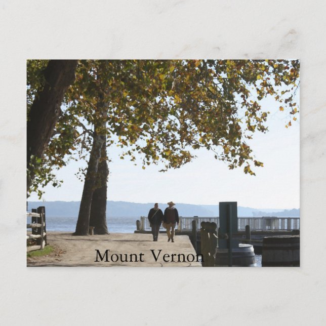 Mount Vernon Vykort (Framsida)