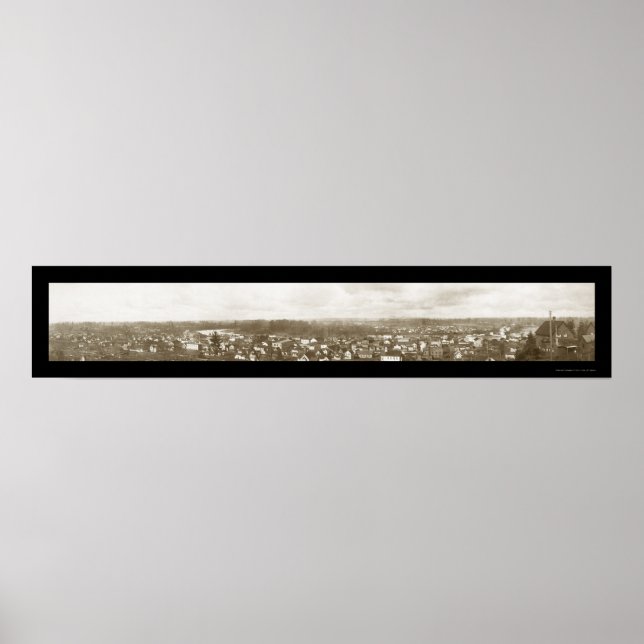 Mount Vernon WA Photo 1909 Poster (Framsidan)