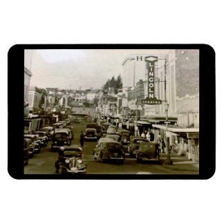 Mount Vernon WA, Theater Vintage Magnet
