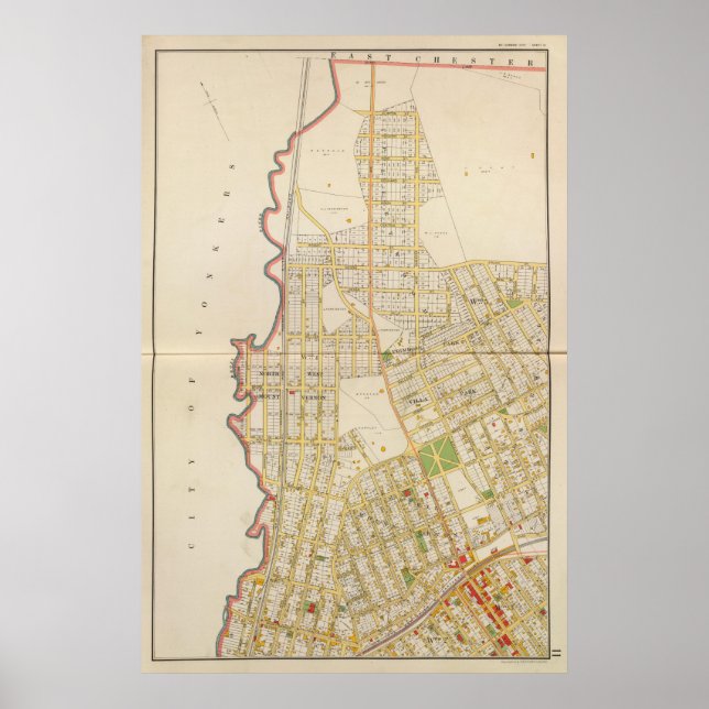 Mount Vernon Westchester County NY Poster (Framsidan)