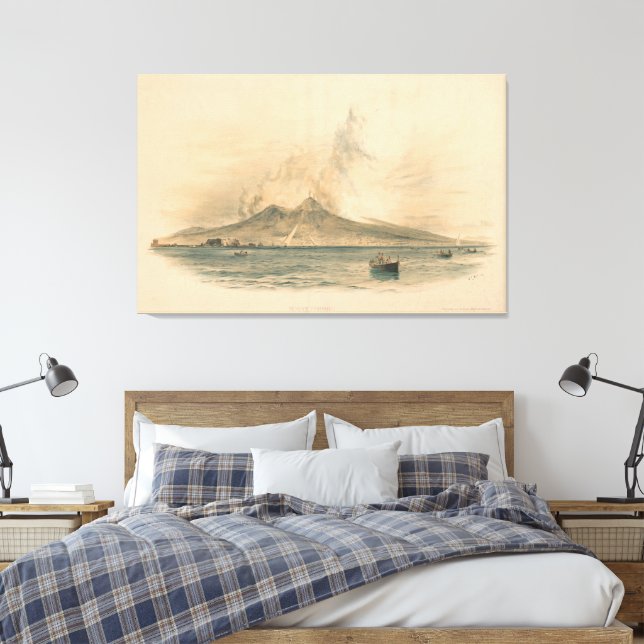 Mount Vesuvius Canvastryck (Insitu (sovrum))
