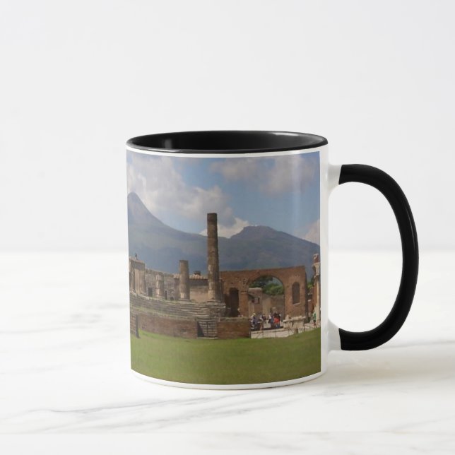 Mount Vesuvius Pompeii Mugg (Höger)