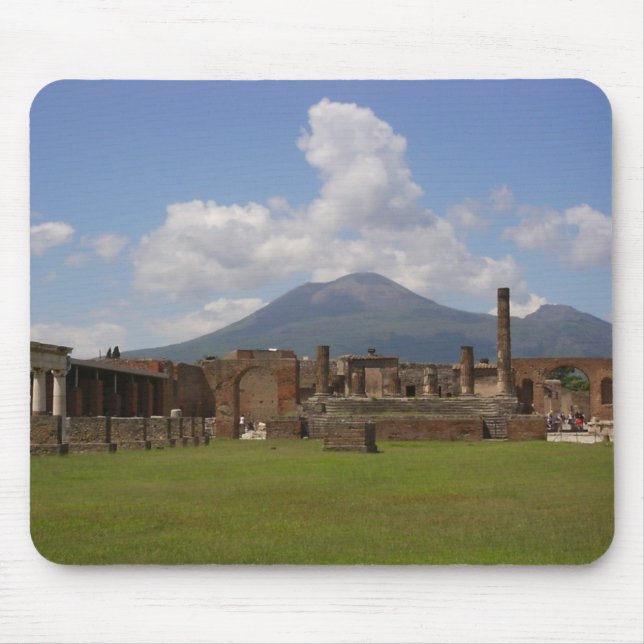 Mount Vesuvius Pompeii Musmatta (Framsidan)