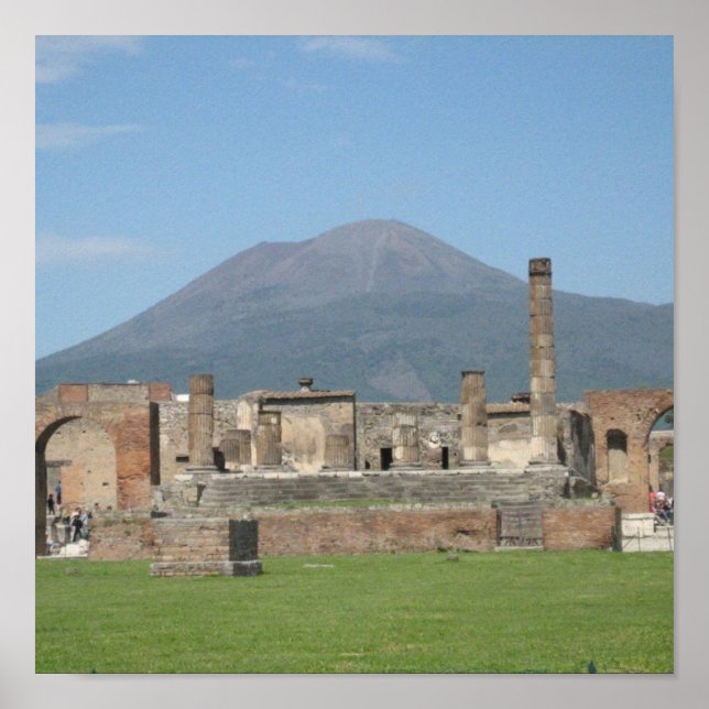 Mount Vesuvius Poster (Framsidan)