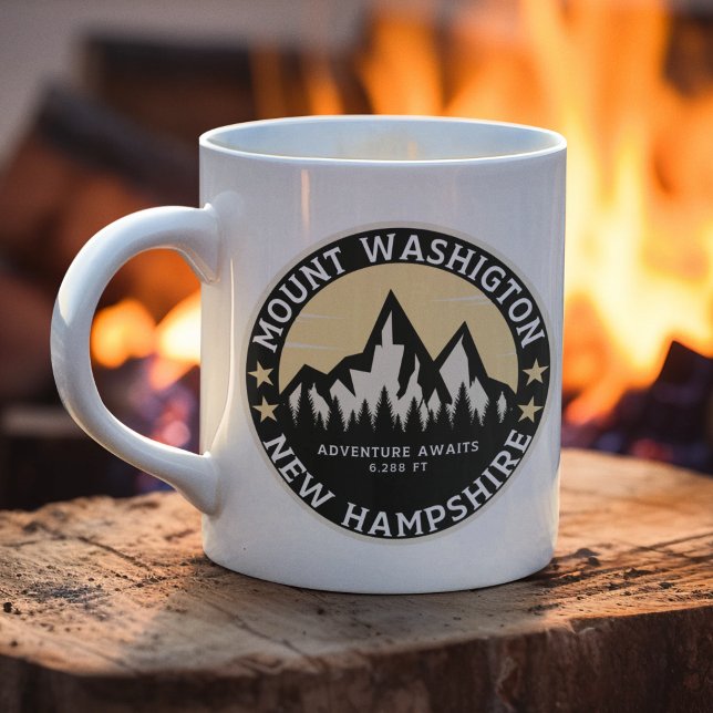 Mount Washington Forest Landscape Kaffemugg (Skapare uppladdad)