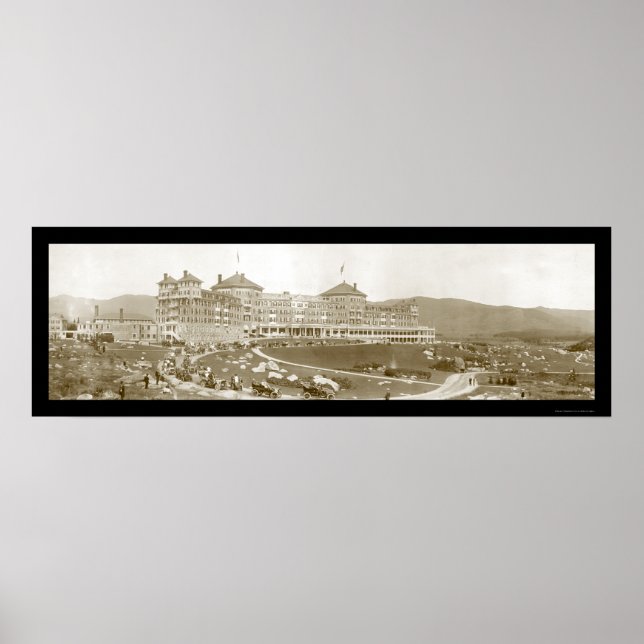 Mount Washington Hotel Photo 1905 Poster (Framsidan)