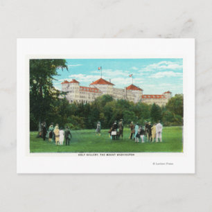 Mount Washington Hotel View of Golf Gallery Vykort