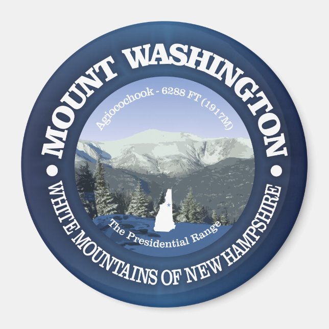 Mount Washington Magnet (Framsidan)
