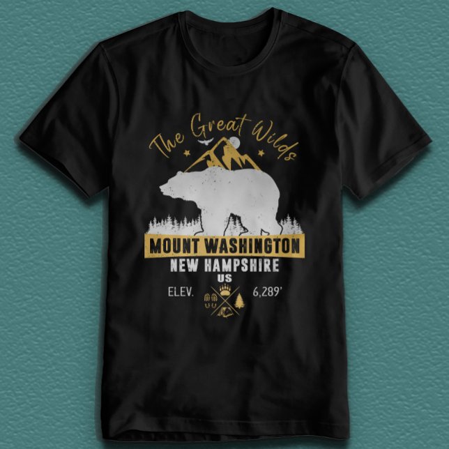 Mount Washington New Hampshire T Shirt (Skapare uppladdad)