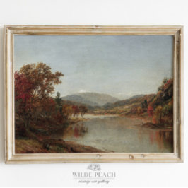 Mount Washington New Hampshire Vintage Painting Poster