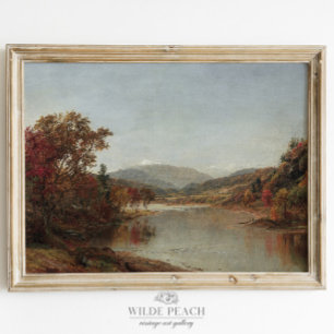 Mount Washington New Hampshire Vintage Painting Poster