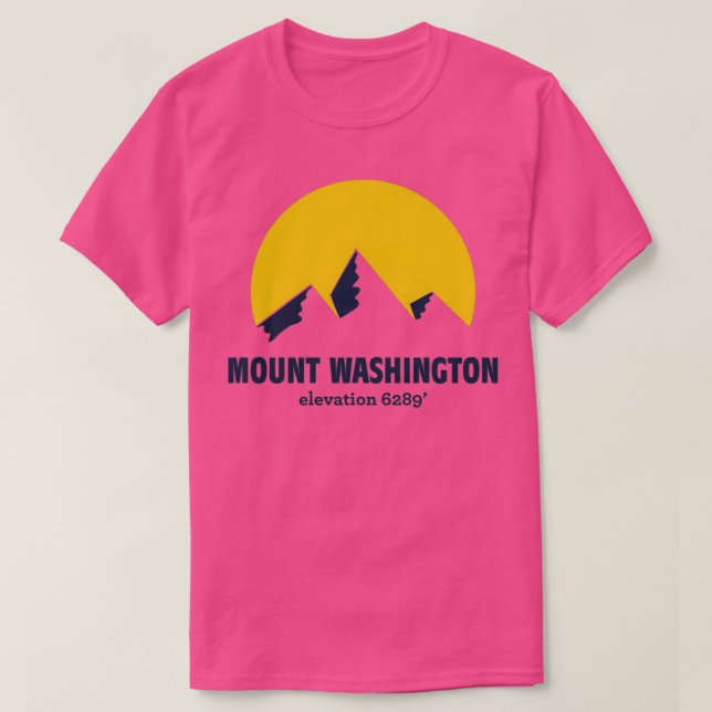Mount Washington T Shirt (Design framsida)