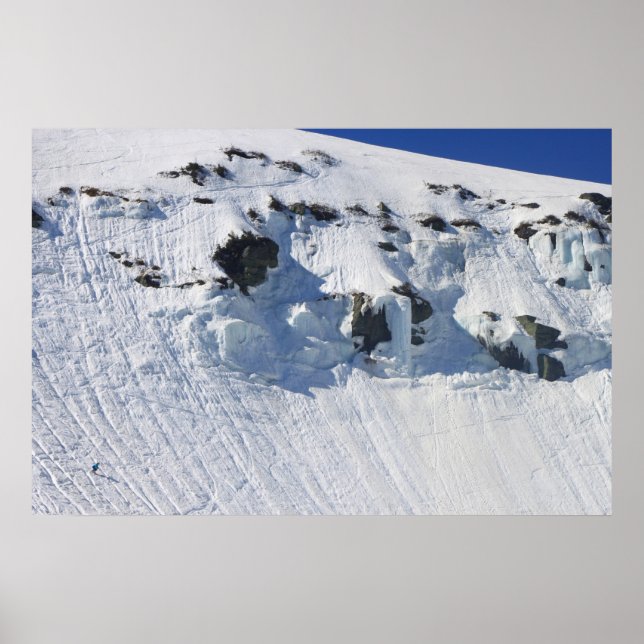 Mount Washington Tuckermans Ravine Skiier Poster (Framsidan)