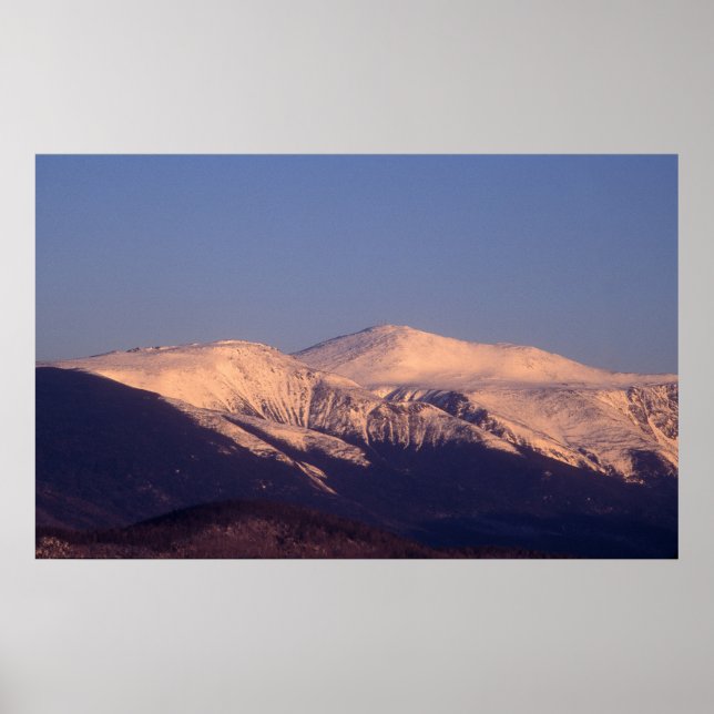 Mount Washington Winter Poster (Framsidan)