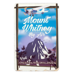 Mount Whitneyn klassikern Kalifornien reser Magnet