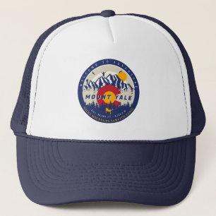 Mount Yale Colorado Flagga 14 ers Fourteener klätt Keps