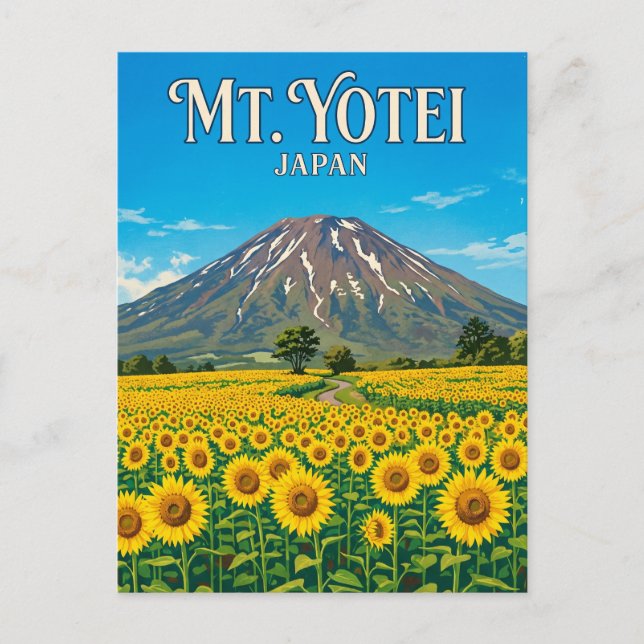 Mount Yotei Japan translates to Vykort (Framsida)