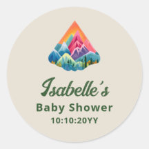 Mountain Adventure Awaits Baby Shower