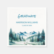 Mountain Adventure Grad Party Decor