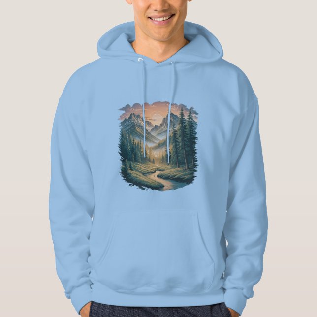Mountain Adventure Hoodie  (Framsida)