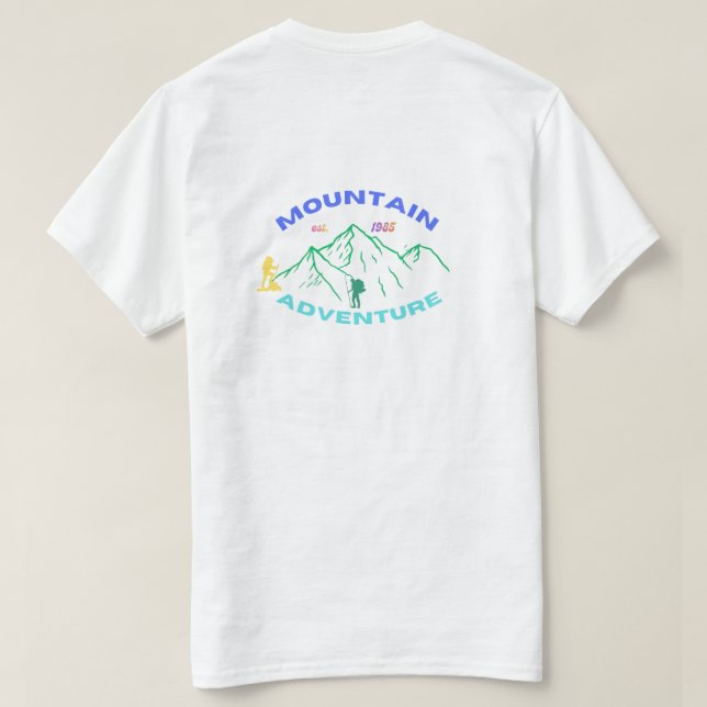 Mountain Adventure T-Shirt (Design baksida)