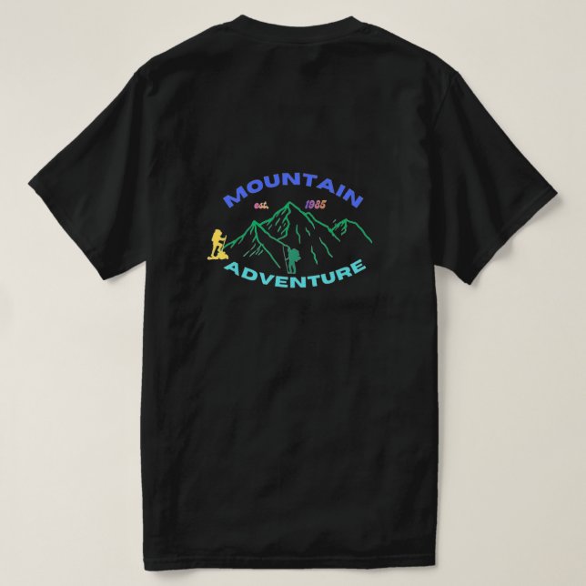 Mountain Adventure T-Shirt (Design baksida)