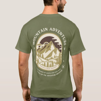 Mountain Adventure T-Shirt – Retro Outdoor Vandrin