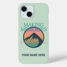 Mountain Adventures Making Memories iPhone 15-fodr