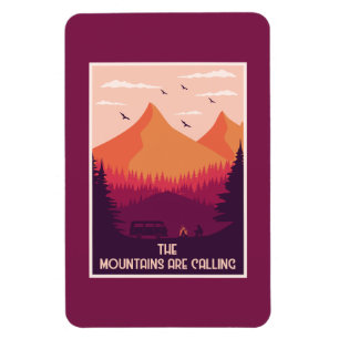 Mountain Älskare Magnet