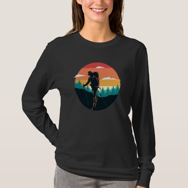 Mountain and Forest Scene  128 T Shirt (Framsida)