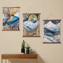 Mountain Art nouveau