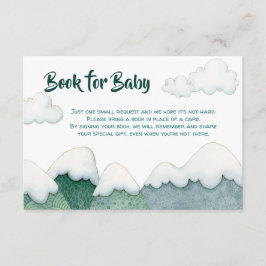 Mountain Äventyr Bok för Baby Card Tilläggskort