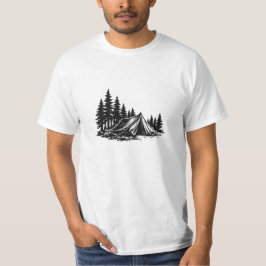 Mountain Äventyr Camping Natur T Shirt