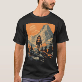 Mountain Äventyr Hiking T Shirt