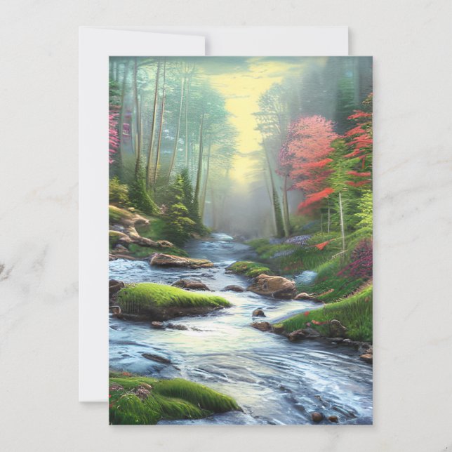 Mountain Bäck Tack Kort (Framsida)