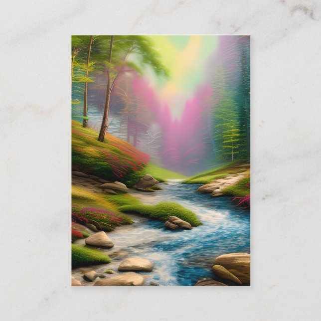 Mountain Bäck Visitkort (Framsida)