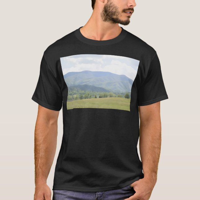 Mountain Beauty  Active T Shirt (Framsida)