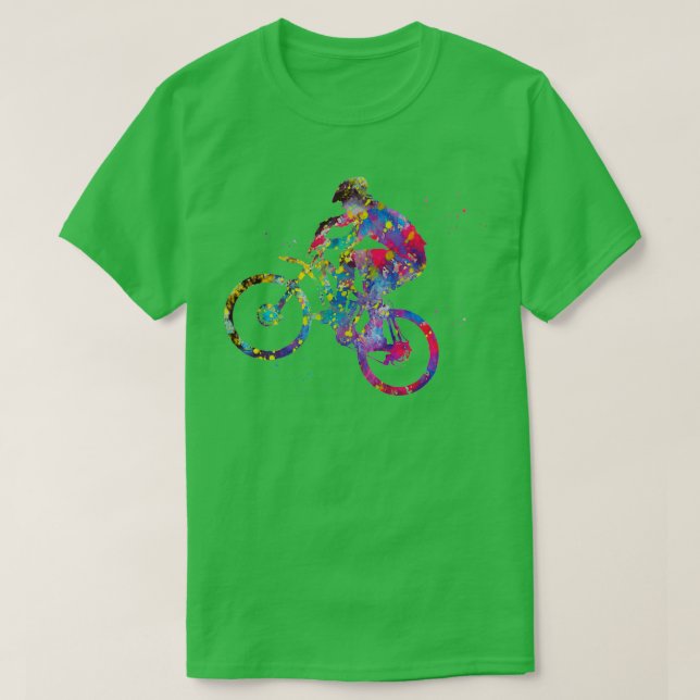 Mountain Bike 1 T Shirt (Design framsida)