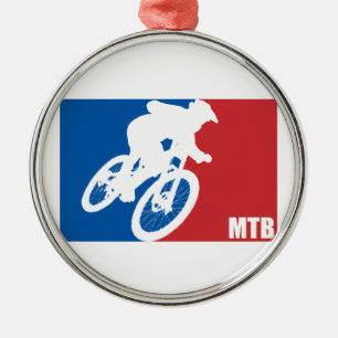 Mountain Bike All-Star Julgransprydnad Metall