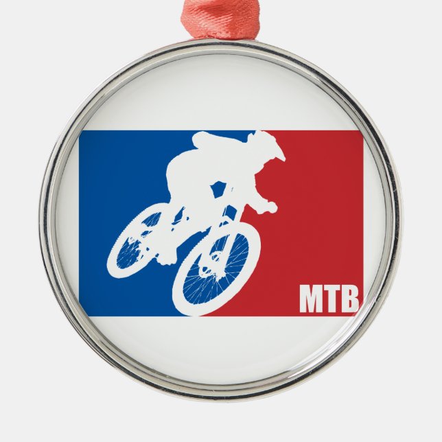 Mountain Bike All-Star Julgransprydnad Metall (Framsidan)