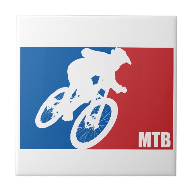 Mountain Bike All-Star Kakelplatta (Framsidan)