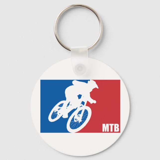 Mountain Bike All-Star Nyckelring (Framsida)
