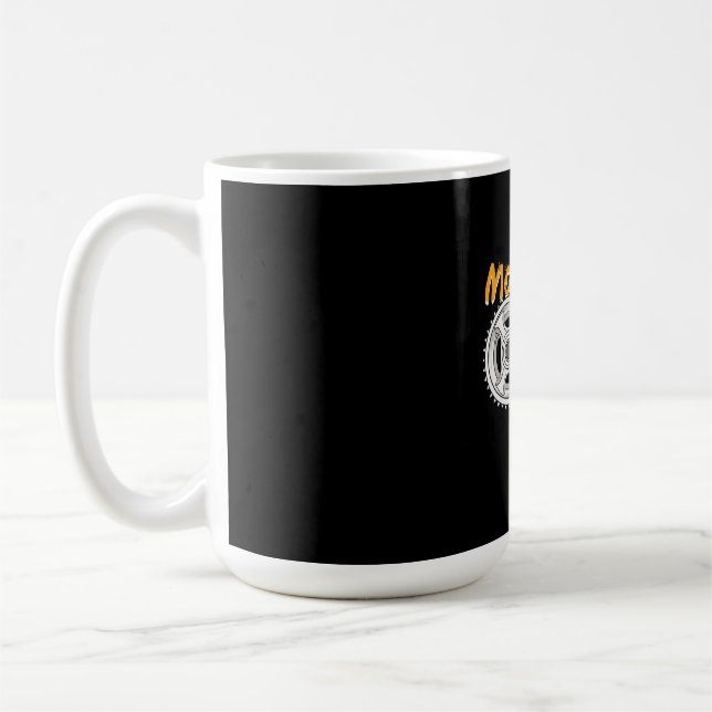 Mountain Bike Art Kaffemugg (Vänster)
