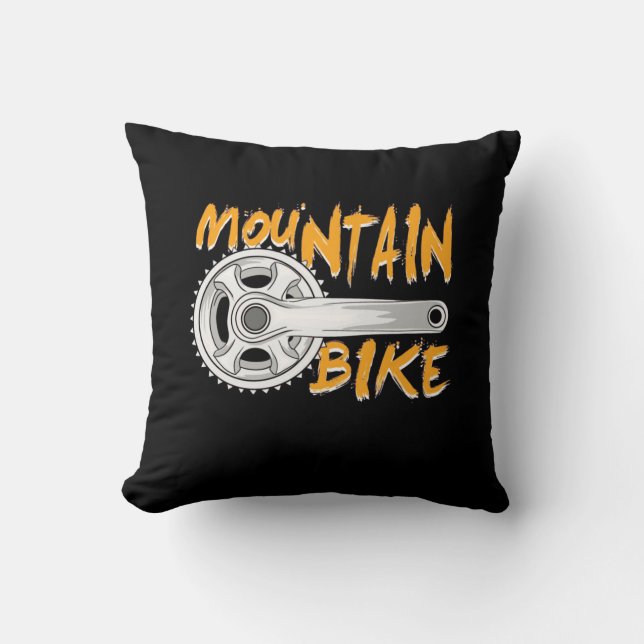 Mountain Bike Art Kudde (Framsida)