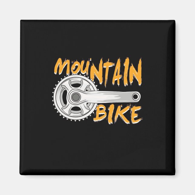 Mountain Bike Art Magnet (Framsidan)