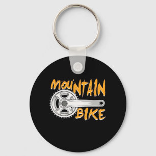 Mountain Bike Art Nyckelring