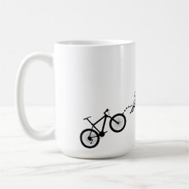 Mountain Bike Bicycle Reindeer julcykel Kaffemugg
