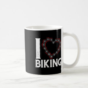 Mountain Bike Cykling Cykel Jag älskar cykling Kaffemugg